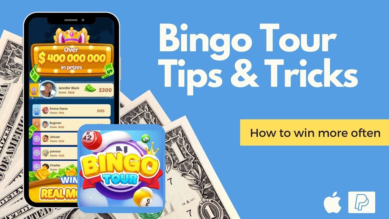 Bingo Tour gameplay and earn GCash money
