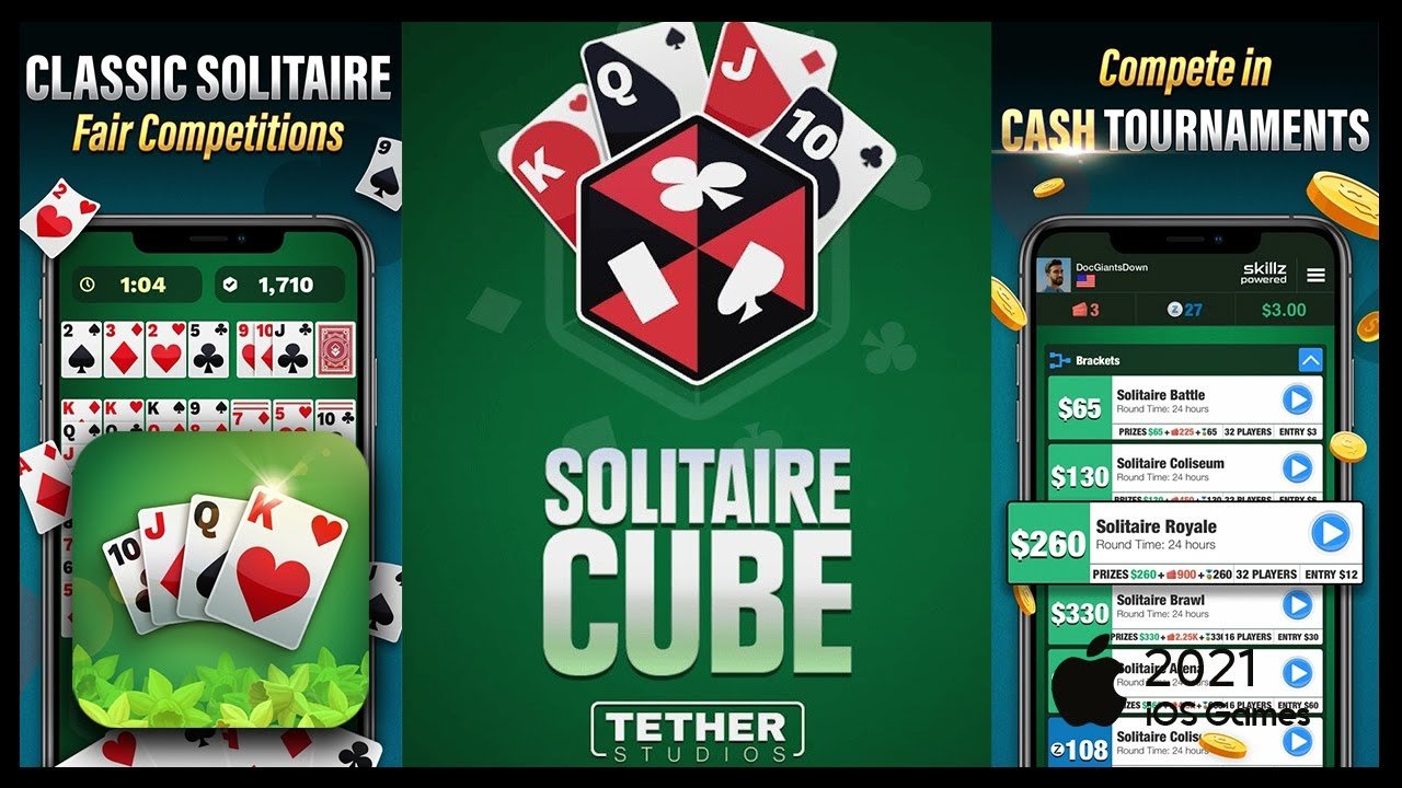 Solitaire Cube gameplay and earn money