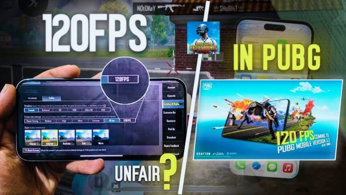 120 FPS PUBG BGMi Play Best 120 FPS Games in Android Device Apps
